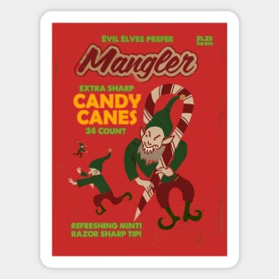 Mangler Elves Candy Canes Sticker